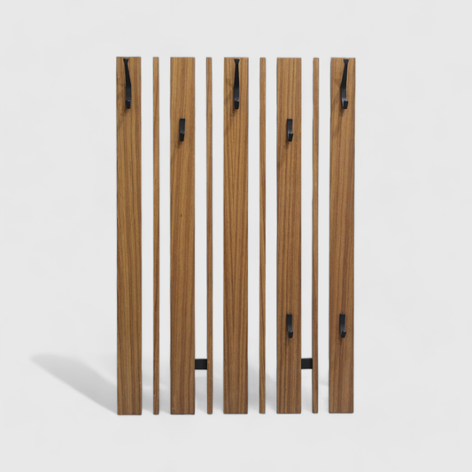 Vintage Garderobe, Garderobenständer - Holz, 60er | 01091