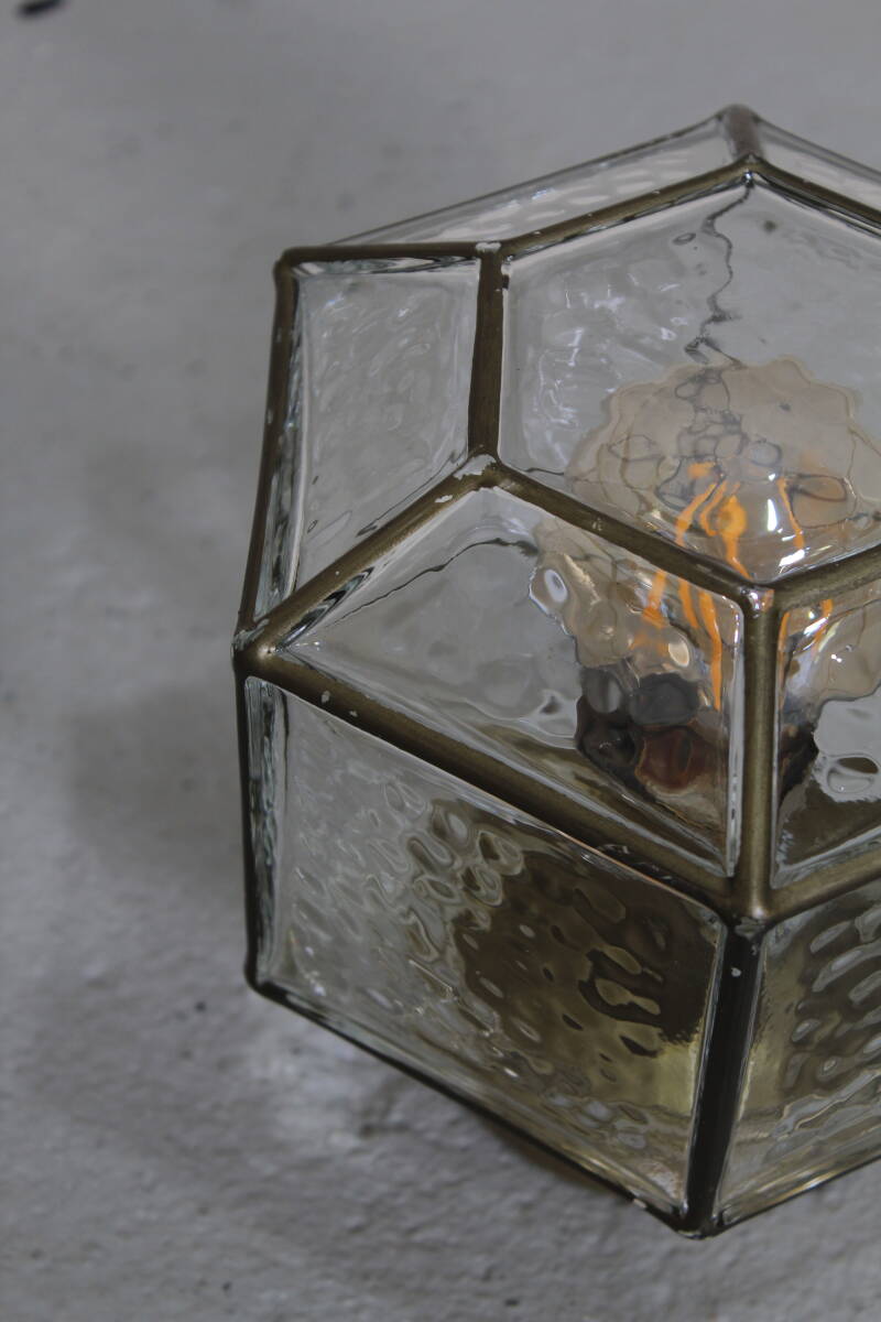 Vintage Deckenlampe, Wandlampe Hillebrand | 01360