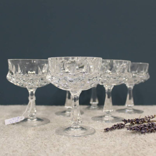 Vintage crystal glasses