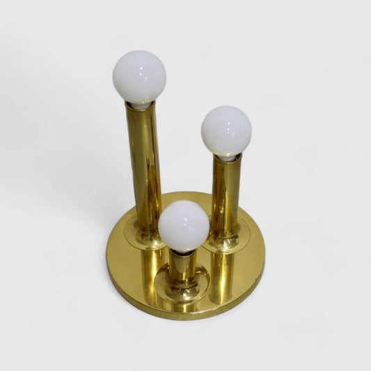 Vintage Deckenlampe aus Messing – 70er Jahre | 01215