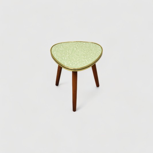 Vintage plant table, green - 1960s | 00865