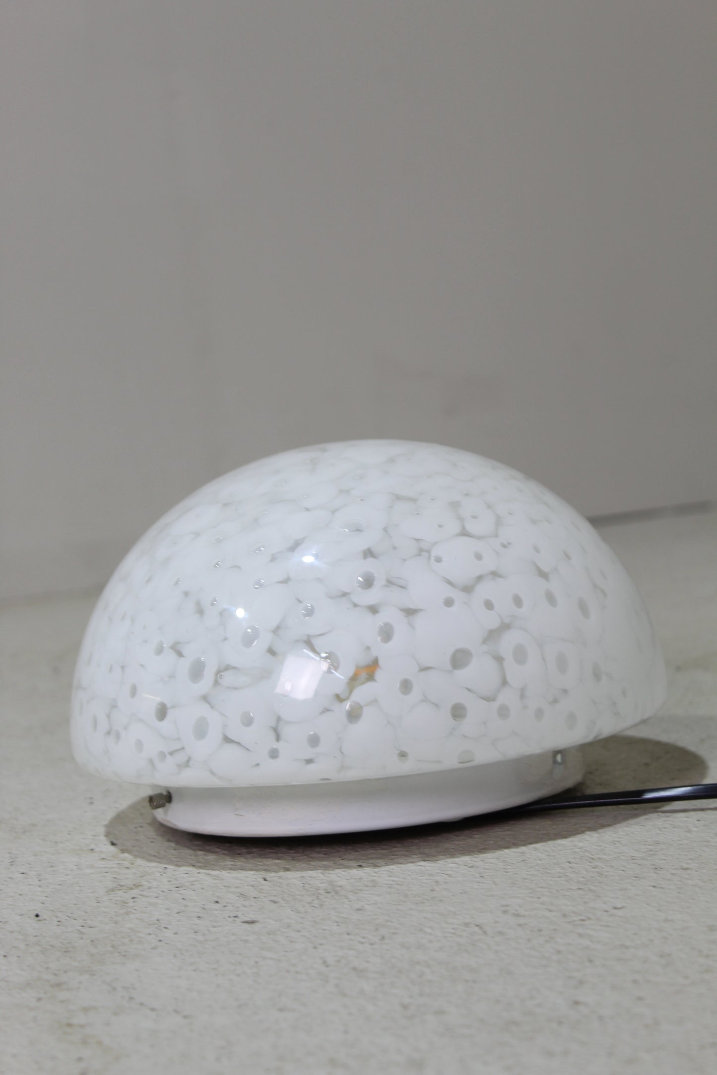 Vintage wandlamp, plafondlamp Muranoglas