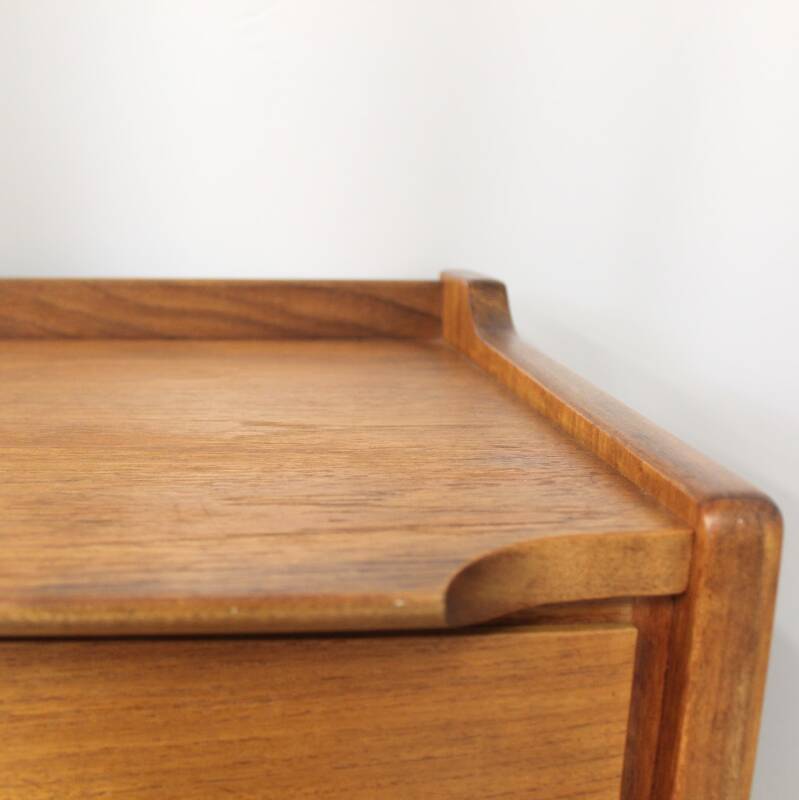 Vintage highboard, sideboard, filing cabinet Bartels Werke design - Teak wood, 1960s