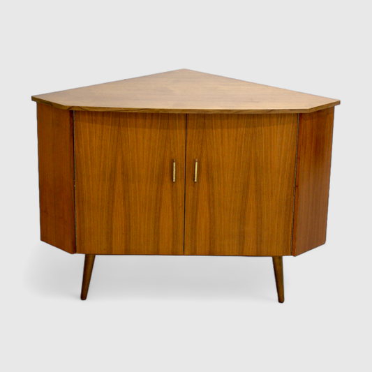 Vintage corner cabinet, audio furniture - 60s | 01195