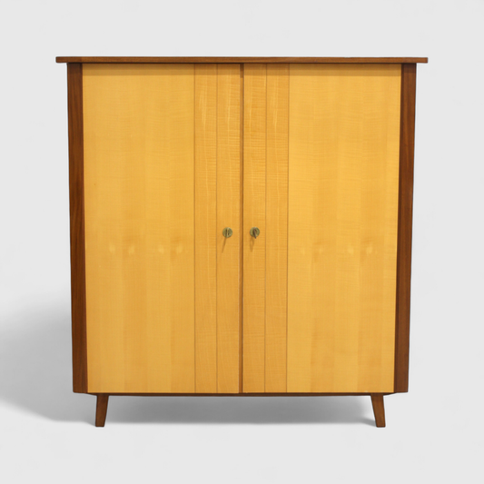 Vintage Wäscheschrank, Spielzeugschrank - Hochglanz, 50er Jahre | 01265