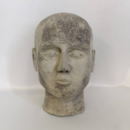 Vintage head, statue