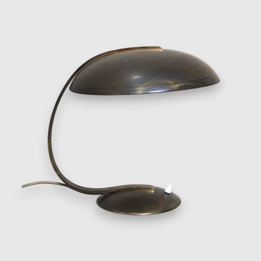 Vintage Design Tischlampe - Egon Hillebrand 1930er Messing | 01282