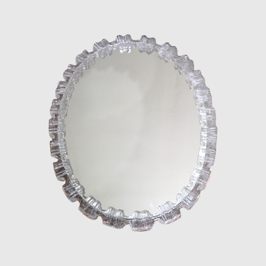 Vintage mirror ice glass - acrylic, Honsel | 01305