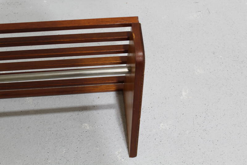 Vintage wooden coat rack, wardrobe - 60s | 00912