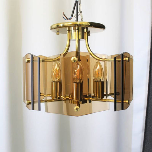 Vintage hollywood regency ceiling lamp