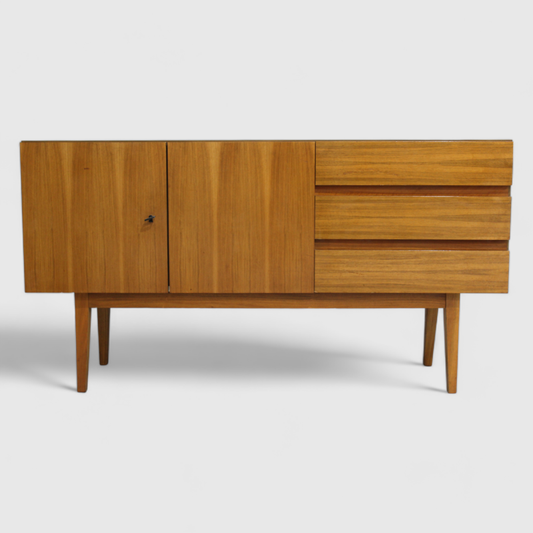 Vintage-Sideboard, Walnuss, 1960er Jahre | 01115