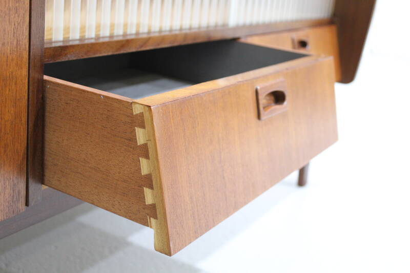Vintage highboard, sideboard - teak, 60s | 01129