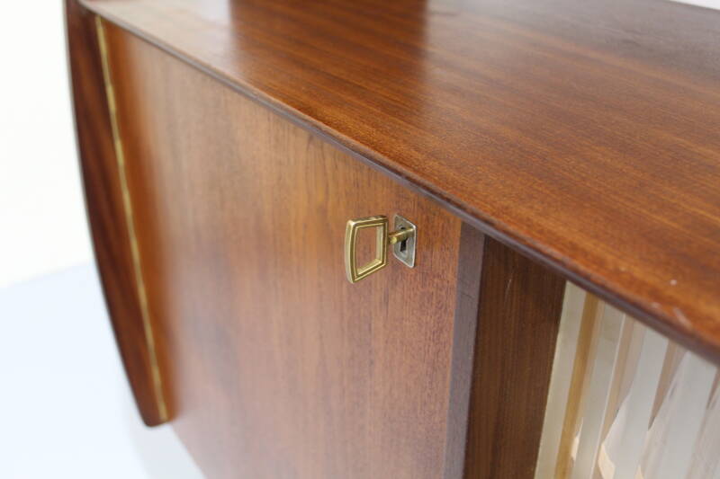 Vintage highboard, sideboard - teak, 60s | 01129