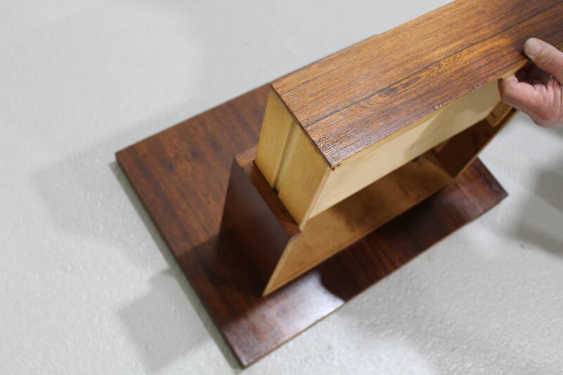 Vintage floating bedside tables set - 1960s | 01127