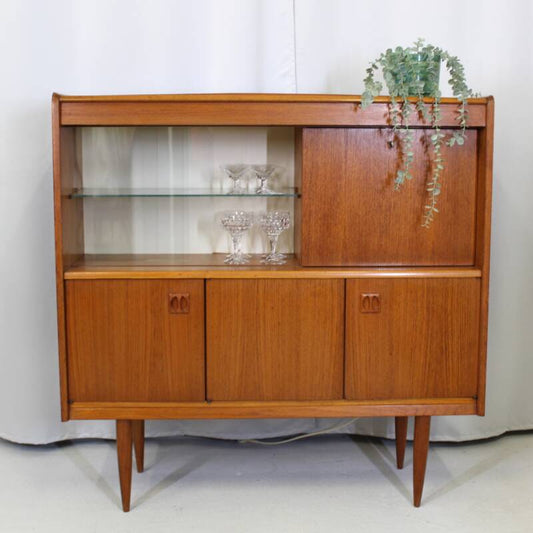 Vintage highboard teak