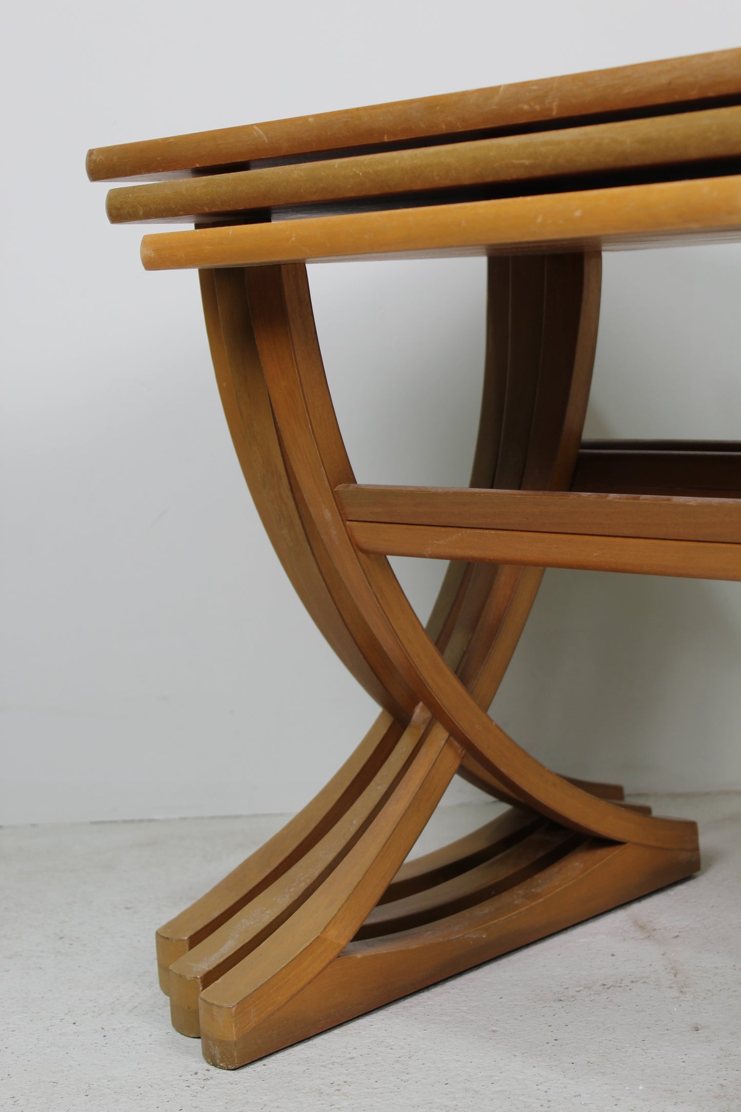 Vintage Design Beistelltisch-Set, Beistelltische