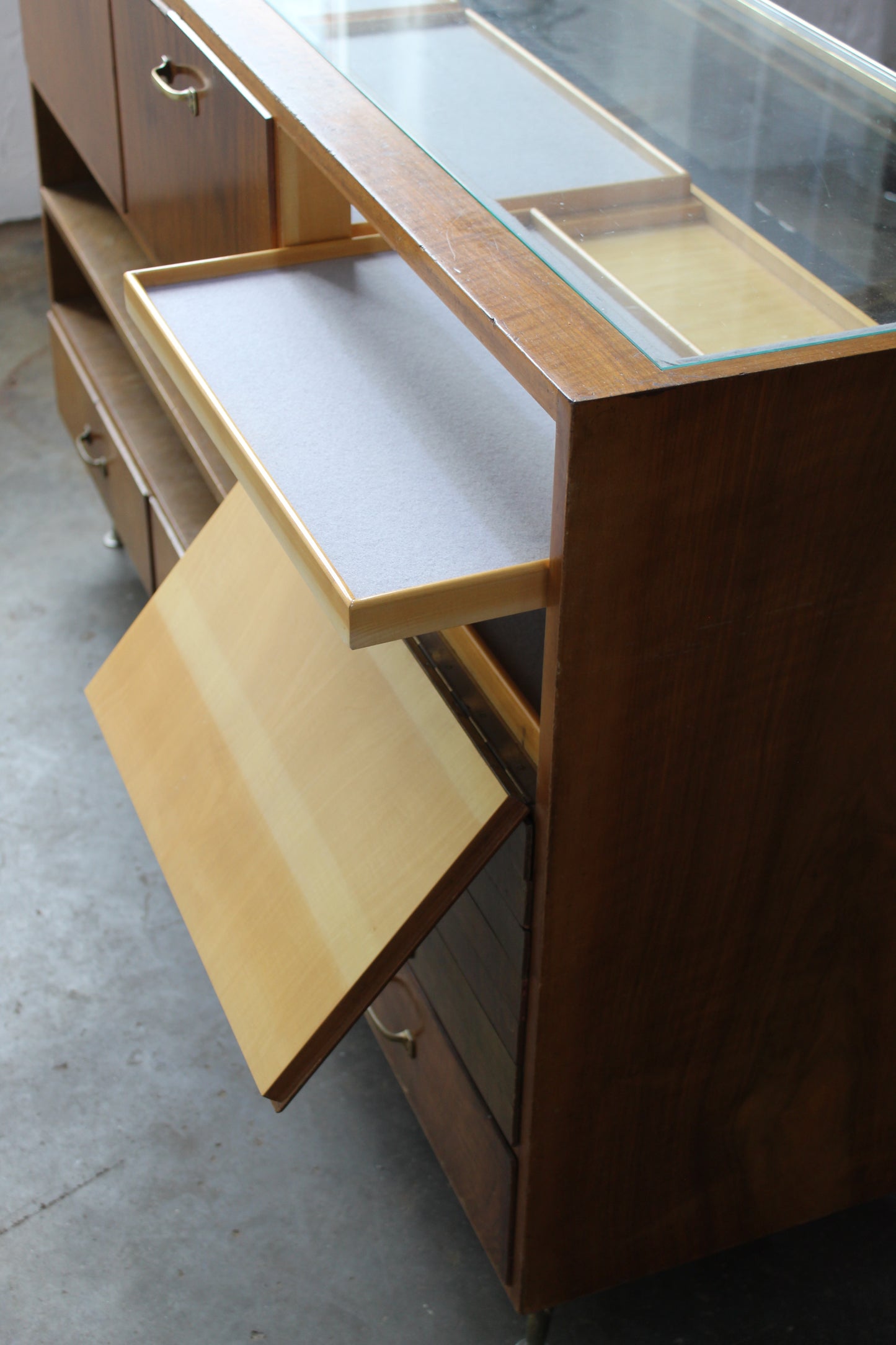 Mid century toonbank jaren '50