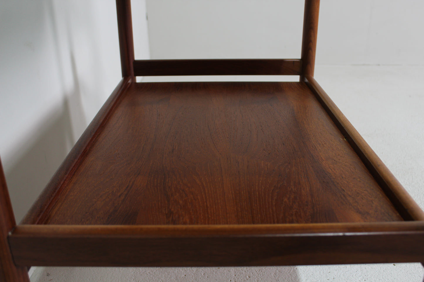 vintage serveerwagen - hout, jaren '60