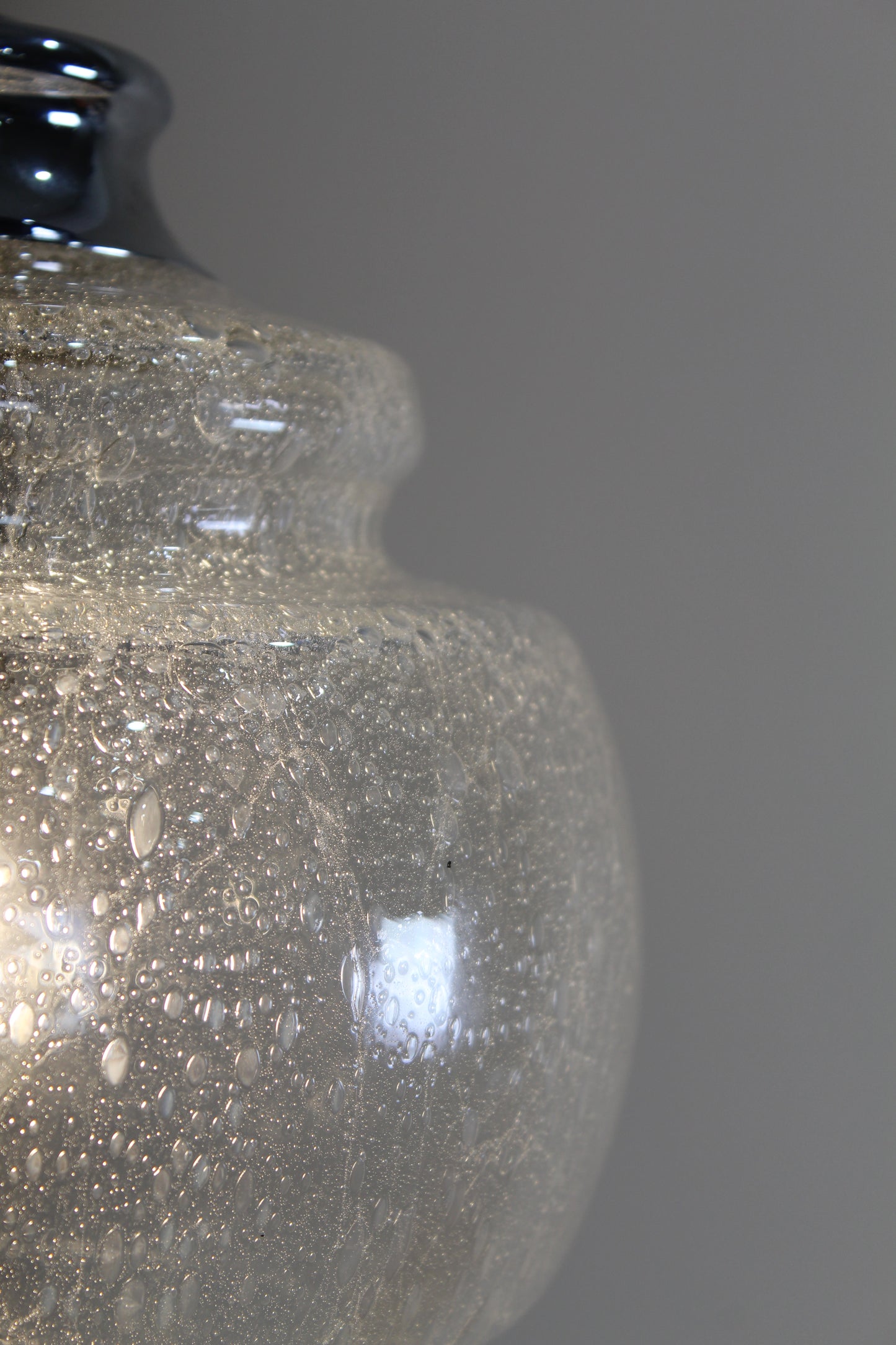 Vintage glazen hanglamp