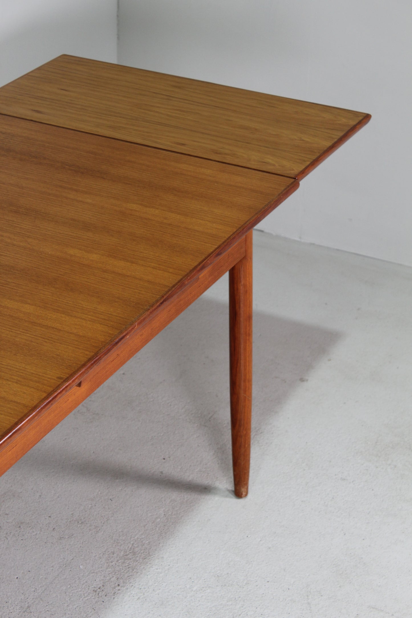 Vintage uitschuifbare eettafel jaren '60