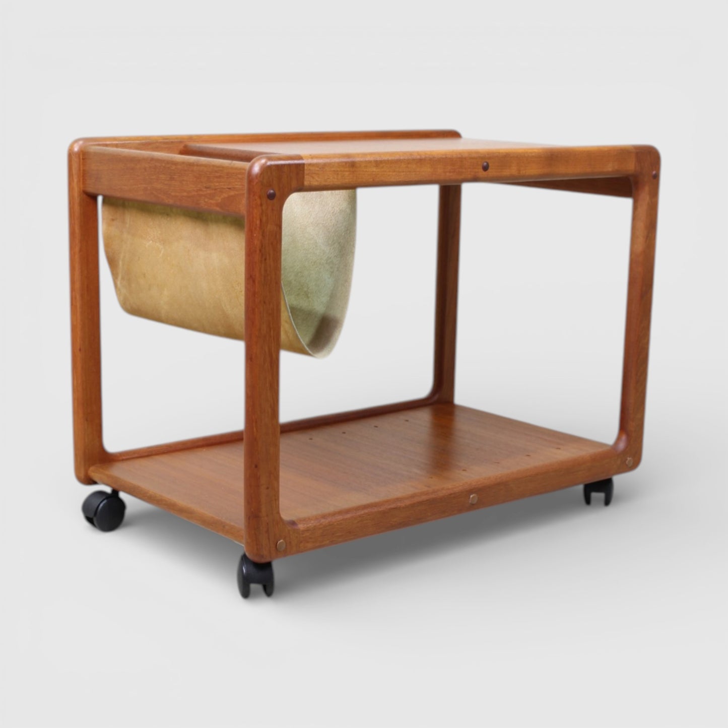 Vintage Deens design salontafel, trolley, lectuurtafel