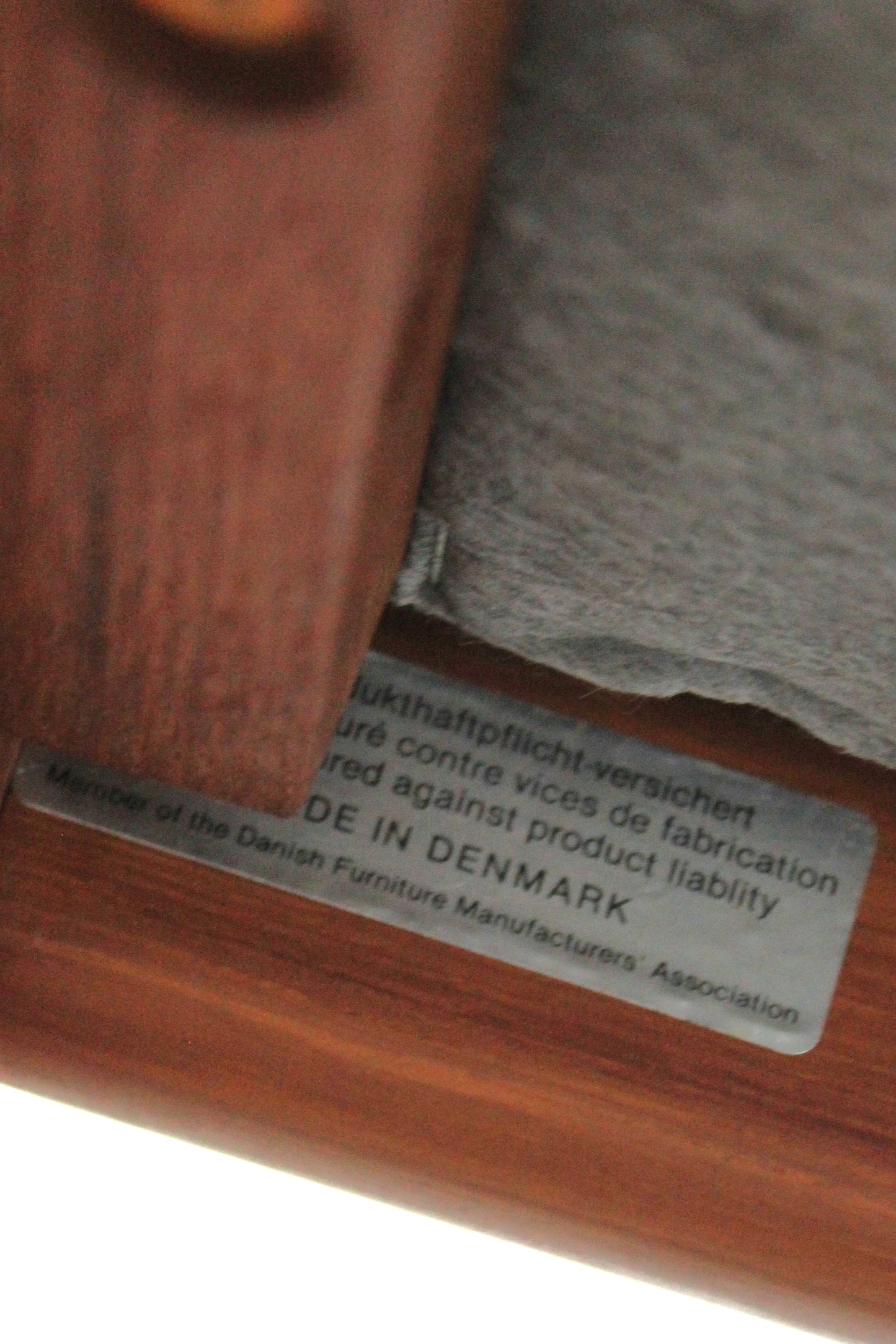 Mid century 2-zits bank L. Olsen & Søn Møbelfabrik