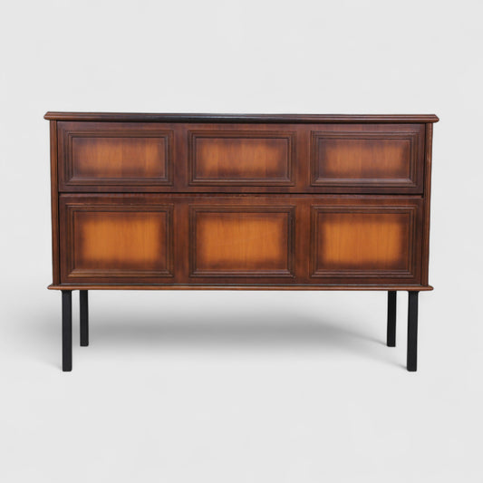 Vintage radiomeubel, radiokast, muziekmeubel