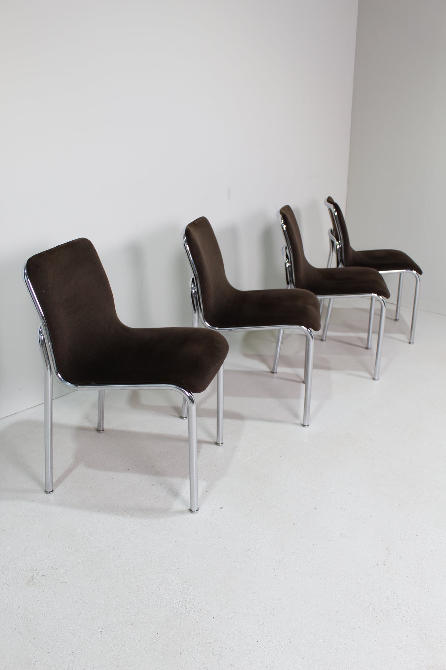 Vintage design eetkamerstoelen - TECTA jaren '70