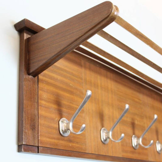 Vintage houten kapstok