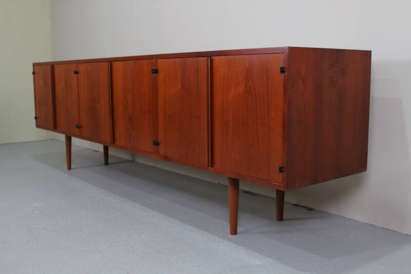 Vintage dressoir, sideboard - teak, scandinavisch jaren '60 | 01288