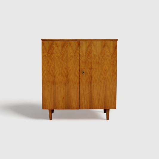 Vintage cupboard, hall cupboard - wood 1960s