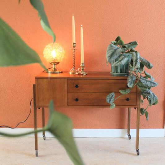 Vintage sewing cabinet, chest of drawers