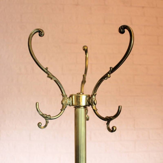 Vintage kapstok messing