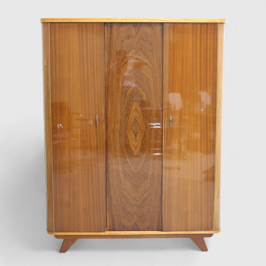 Vintage kledingkast, linnenkast - jaren '50/'60 | 01272