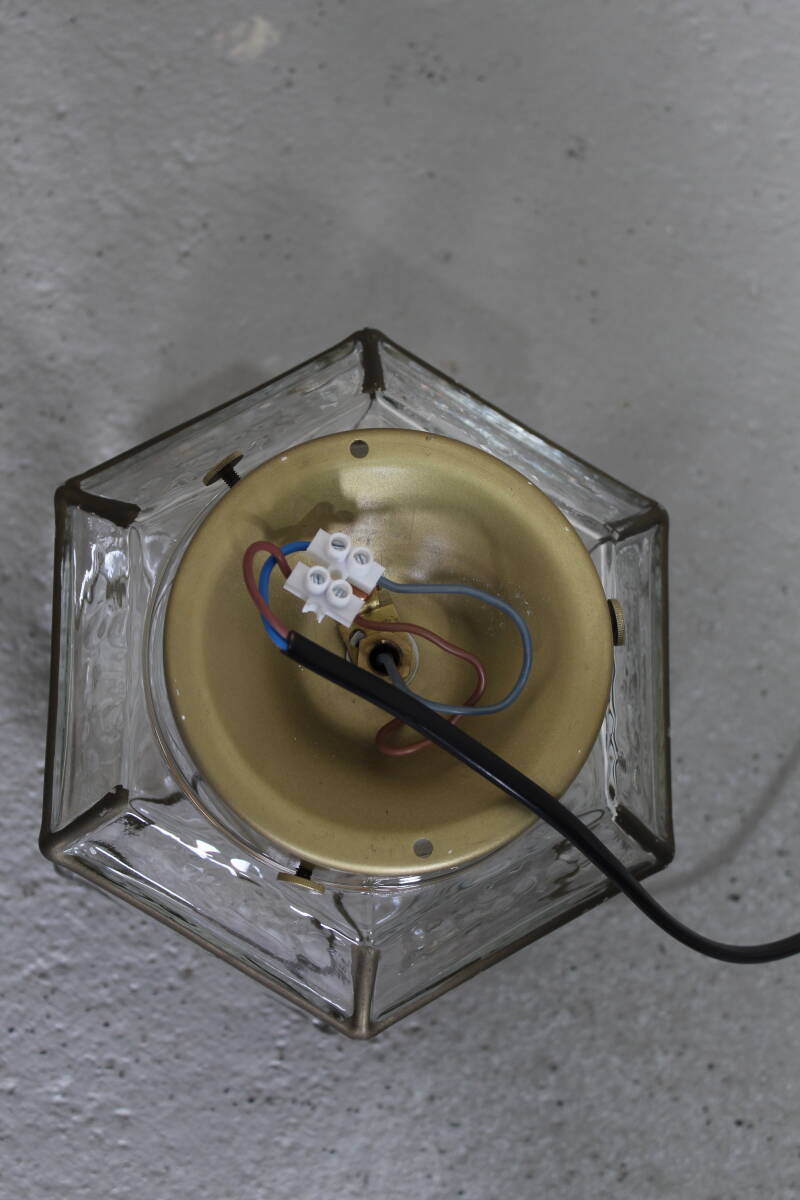 Vintage Deckenlampe, Wandlampe Hillebrand | 01360