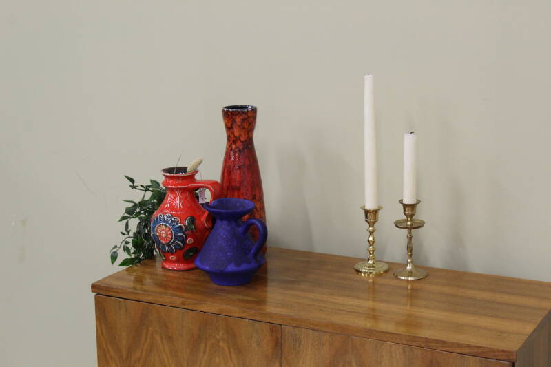 Vintage cupboard, hall cupboard - wood 1960s