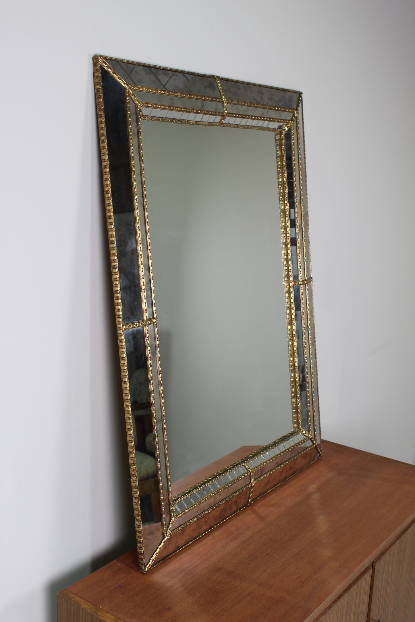 Vintage Spaanse spiegel jaren '70