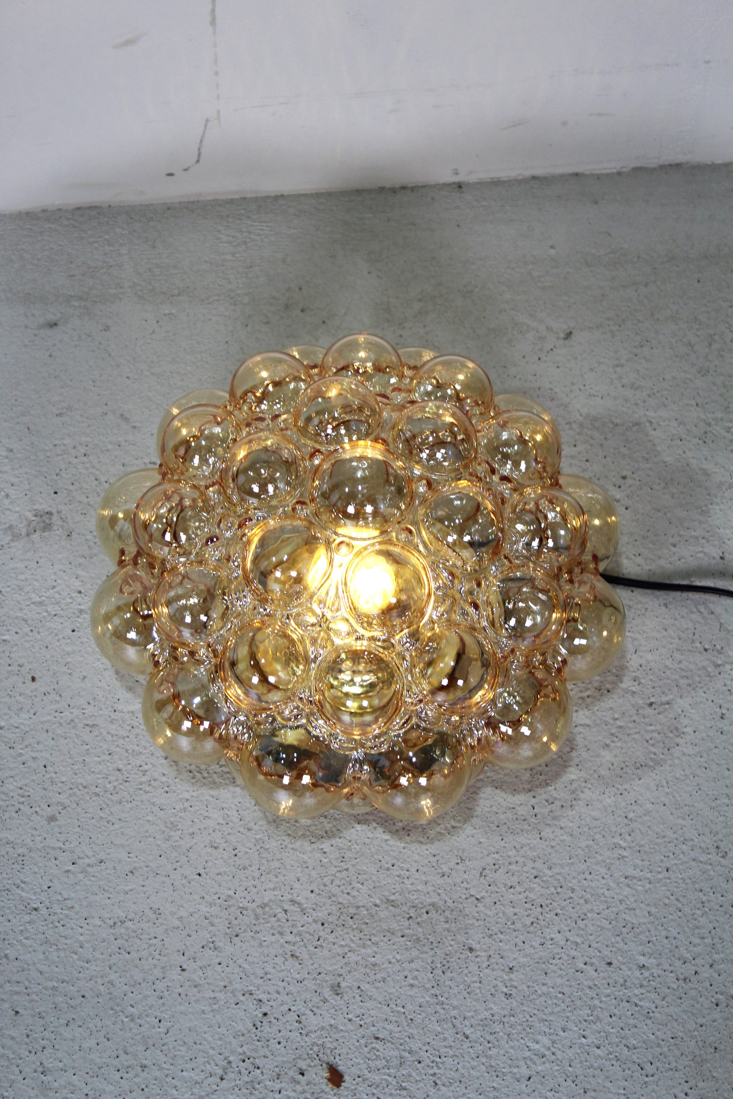 Vintage plafondlamp, wandlamp Helena Tynell