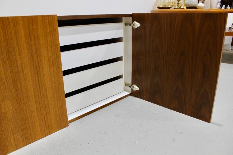 Vintage zwevend dressoir, tv-meubel - met lades | 01246