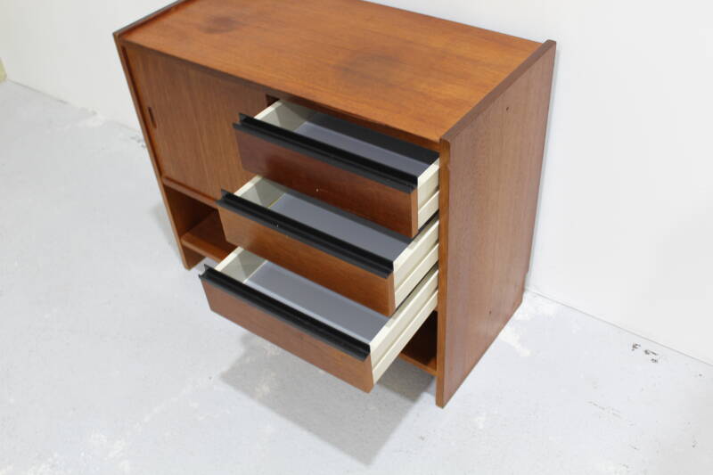 Vintage-Schrank von Poul Cadovius für KLM – 1960er Jahre, Teakholz | 00899