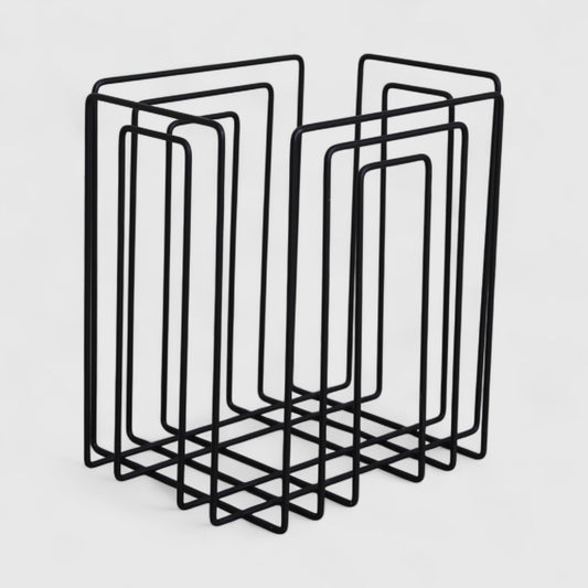 Vintage design krantenbak, lectuurmand