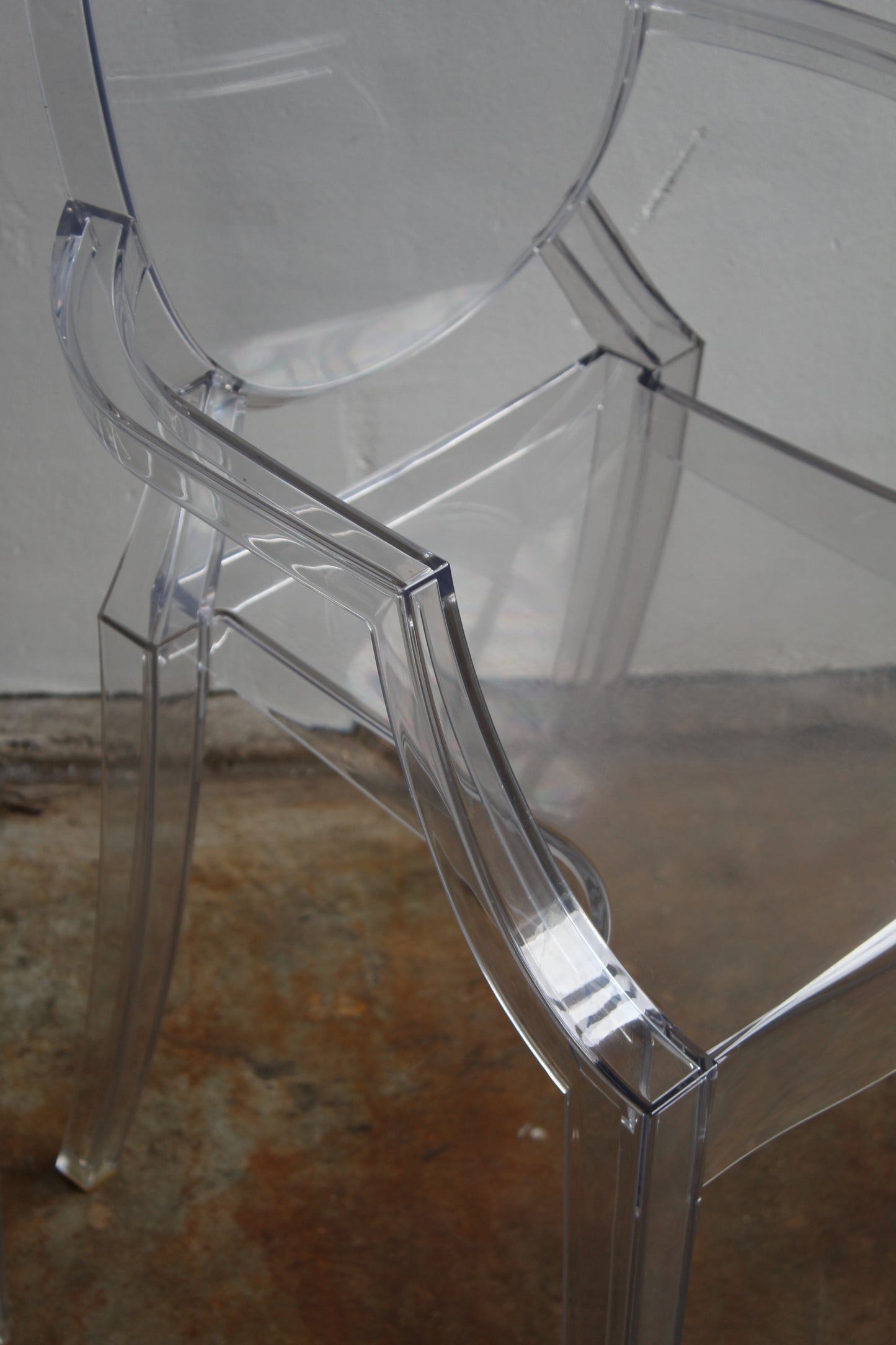 Louis Ghost stoel Philippe Starck voor Kartell