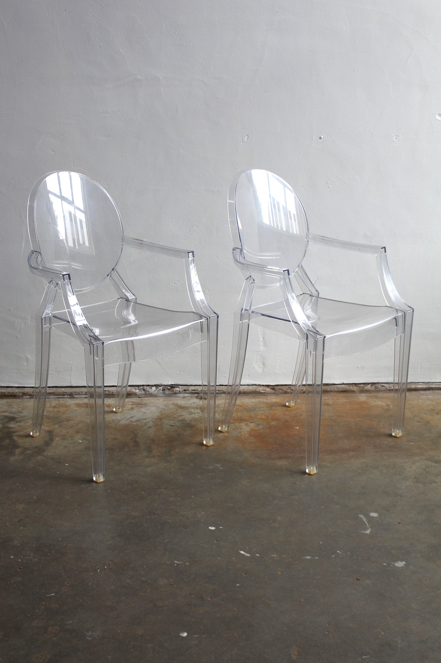Louis Ghost stoel Philippe Starck voor Kartell