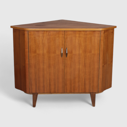 Vintage corner cabinet, audio furniture - 60s | 01384