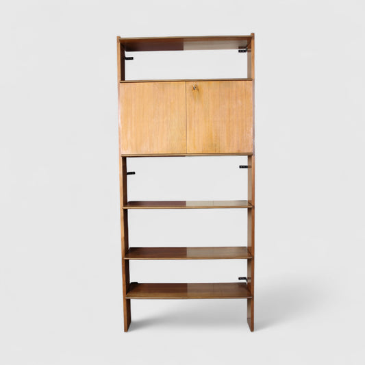 Vintage design wandkast boekenkast 1