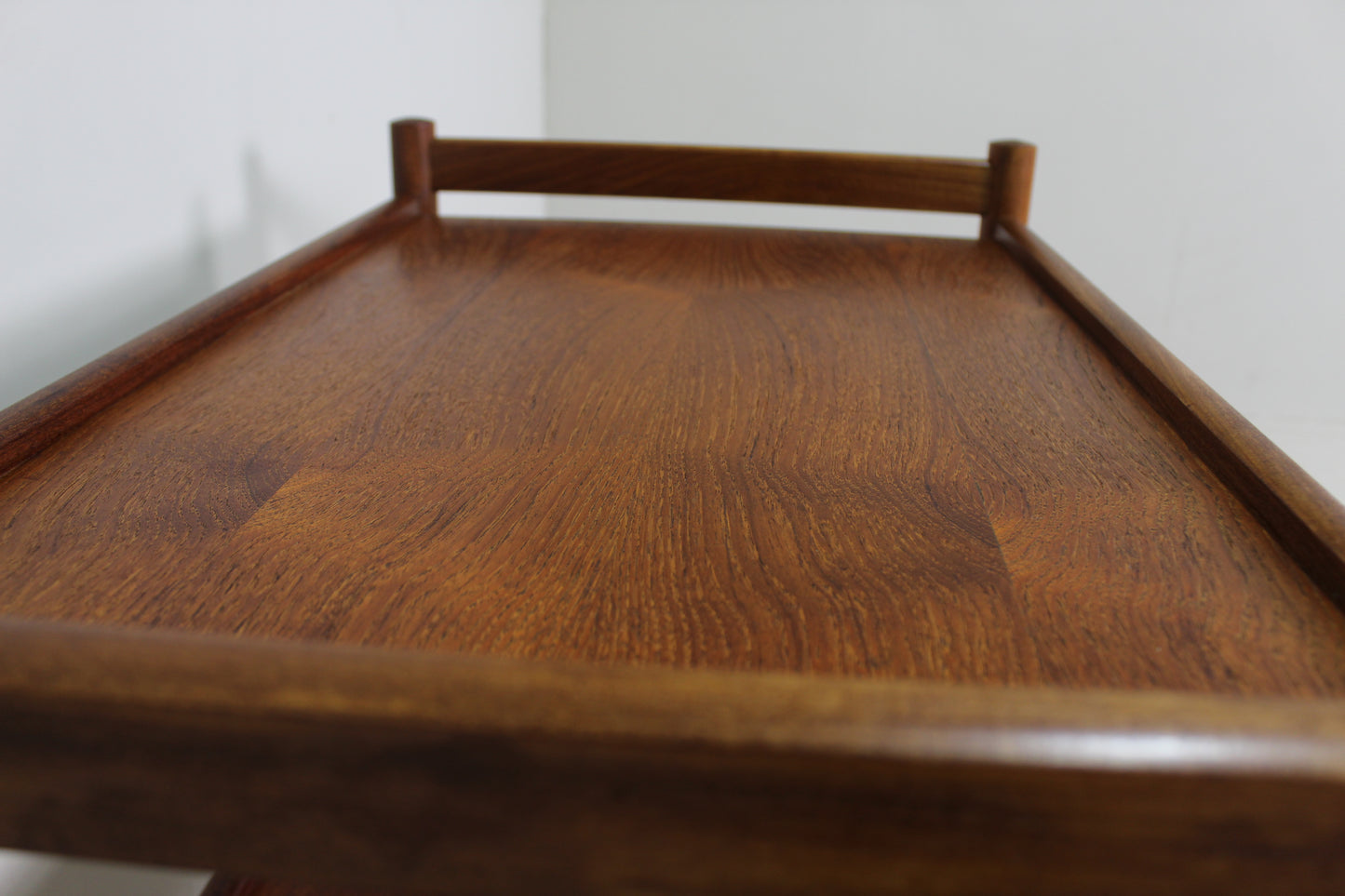 vintage serveerwagen - hout, jaren '60
