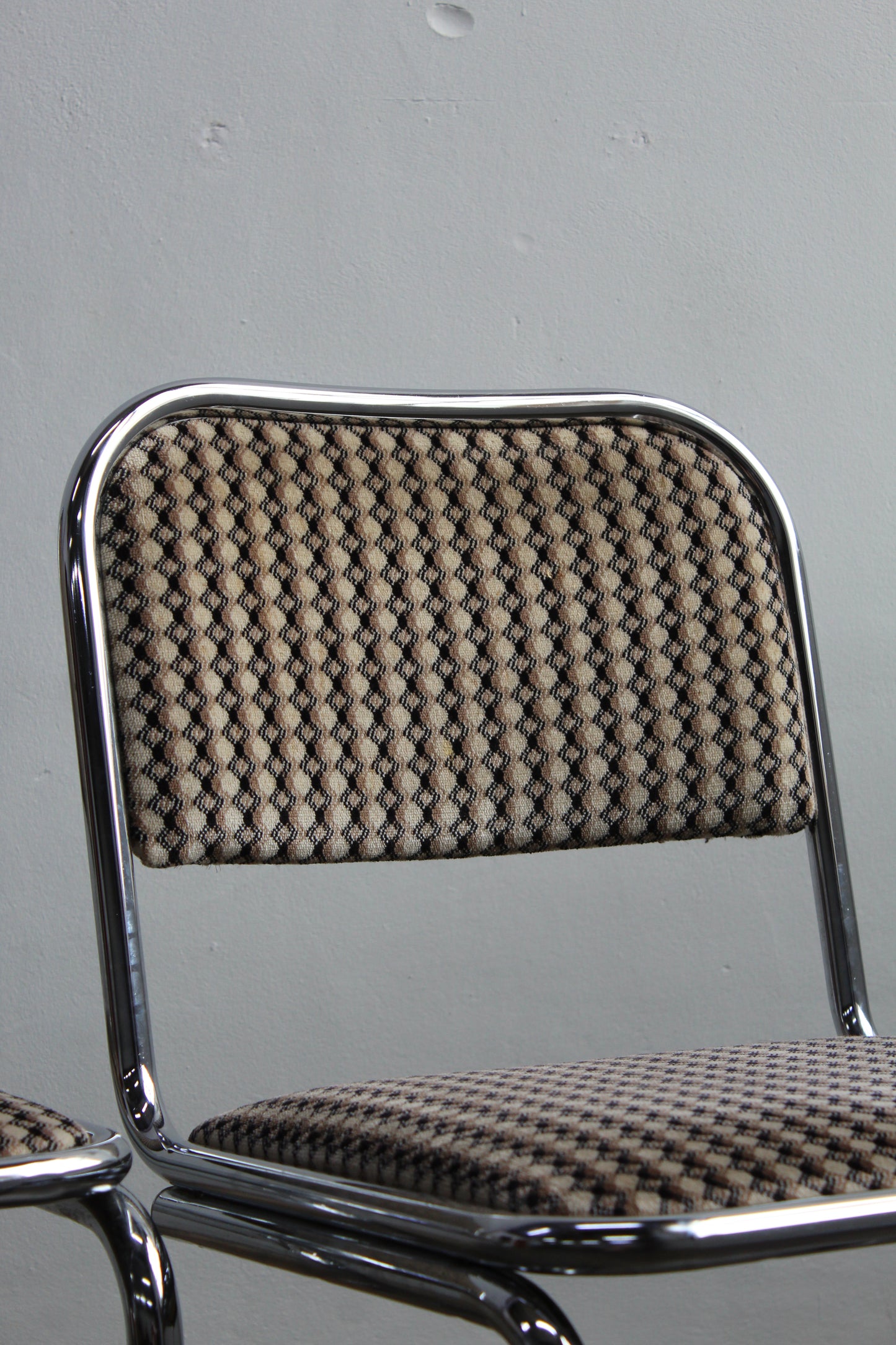 4x eetkamerstoelen Jaren '70, Space Age