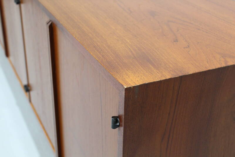 Vintage dressoir, sideboard - teak, scandinavisch jaren '60 | 01288