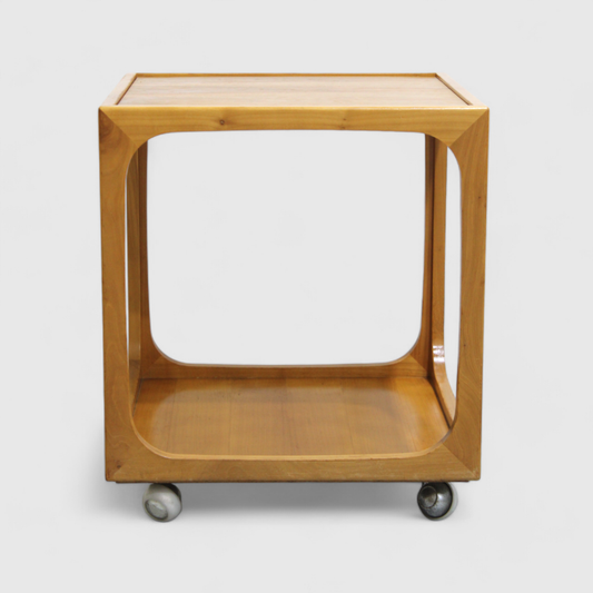 Vintage design wooden side table - Wilhelm Renz, 1960s | 01221
