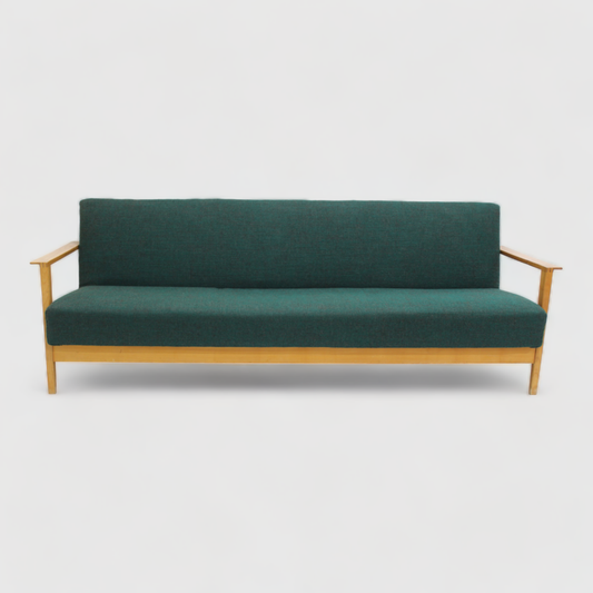 Vintage bank, slaapbank - Scandinavisch, jaren '60 | 00980